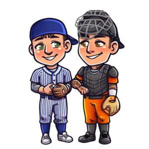 Theo and Madden Chibi